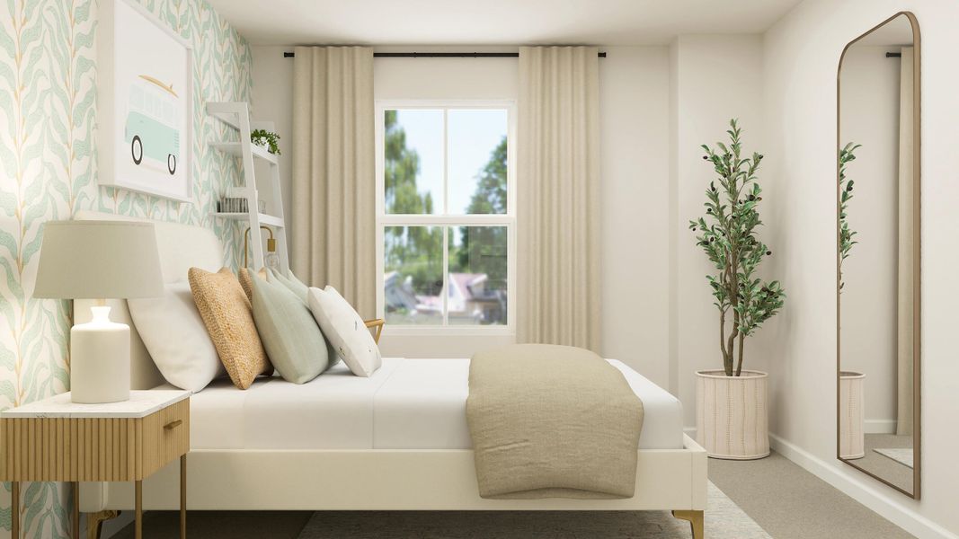 Furnished interior view inside a new home in , Summerville (Image 6). Furnished interior view inside a new home in , Summerville (Image 6).