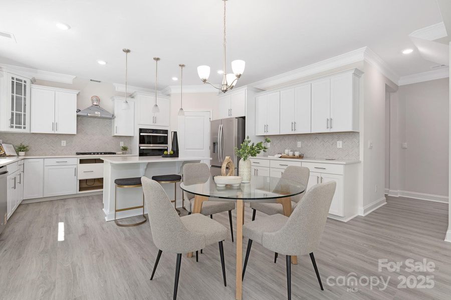 Furnished interior view inside a new home in Sylvan Creek, Denver (Image 3).