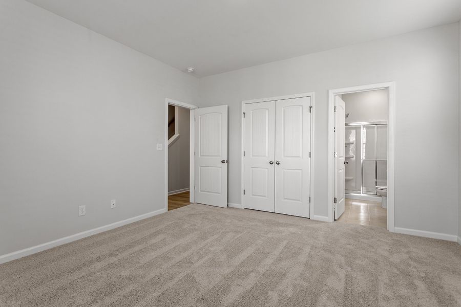 Spacious, unfurnished interior of a new home in Renaissance at White Oak, Garner (Image 31). Spacious, unfurnished interior of a new home in Renaissance at White Oak, Garner (Image 31).