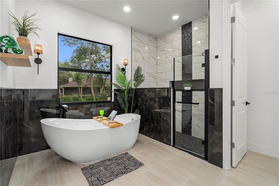 Furnished interior view inside a new home in , New Port Richey (Image 8).