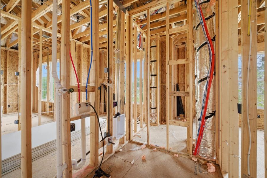 In-progress construction of a new home in , Houston, TX (Image 14).