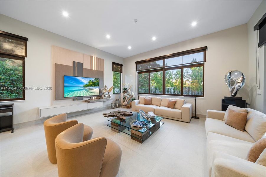 Furnished interior view inside a new home in , Miami (Image 32). Furnished interior view inside a new home in , Miami (Image 32).