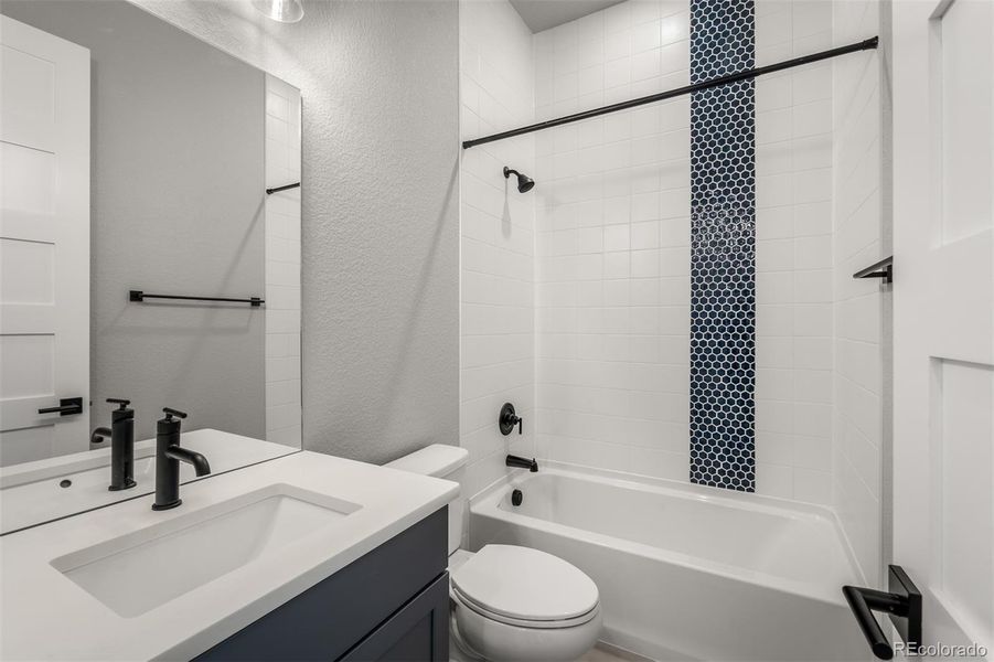 Furnished interior view inside a new home in Cloverleaf – Mountainview Collection, Monument (Image 11).