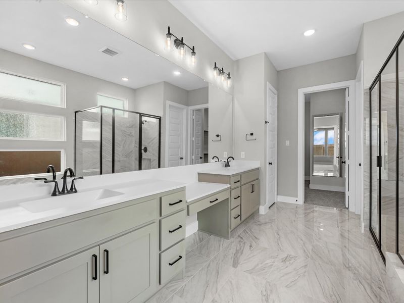 Furnished interior view inside a new home in Trillium, Richmond (Image 8).