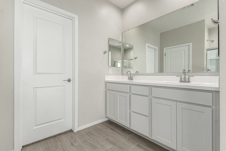 Furnished interior view inside a new home in Elara at Moonlight, Maricopa (Image 8).