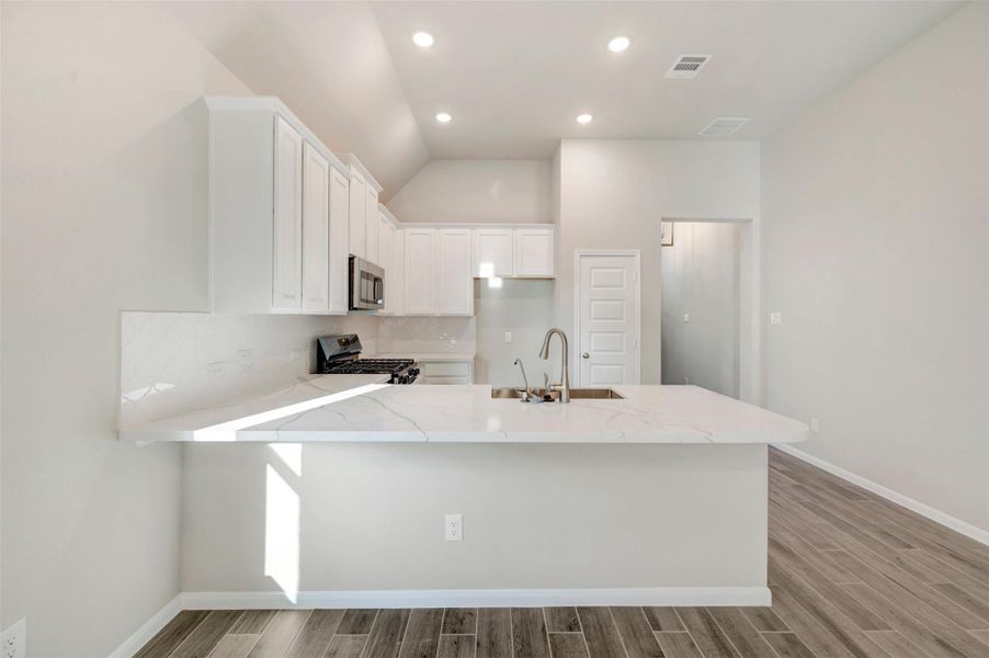 Lovely island kitchen