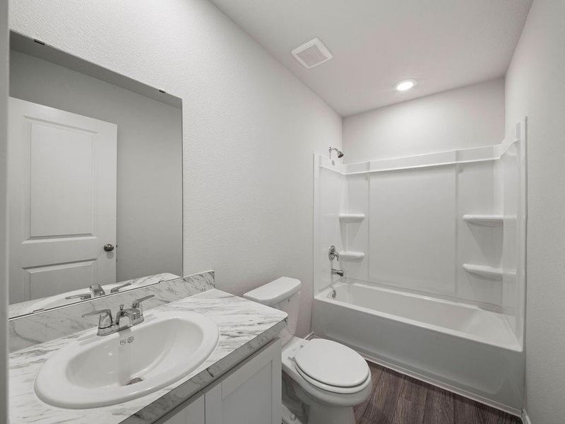 Furnished interior view inside a new home in Stoney Ridge, Hudson (Image 9).