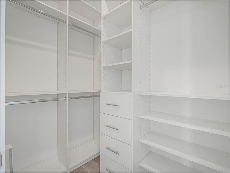 Primary Walk-In Closet