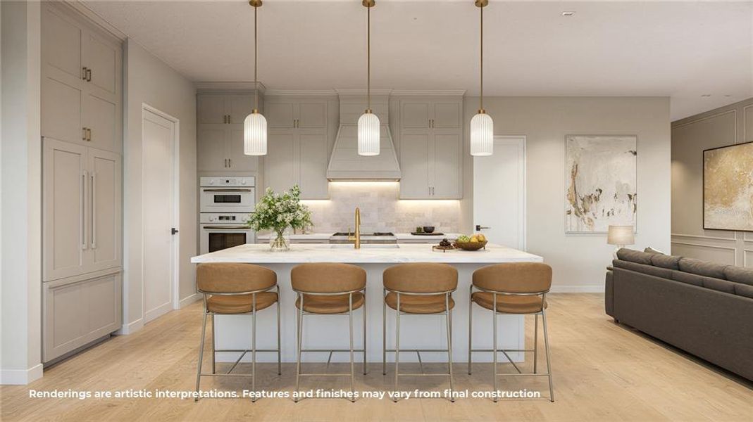 Furnished interior view inside a new home in , Winter Park (Image 6).