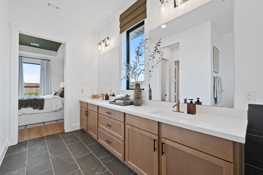 Primary bathroom Primary *Representative photo of a furnished model of the same plan*