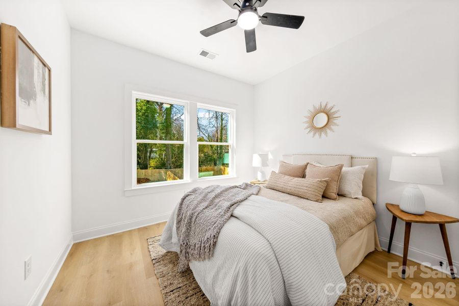 Furnished interior view inside a new home in , Charlotte (Image 16). Furnished interior view inside a new home in , Charlotte (Image 16).