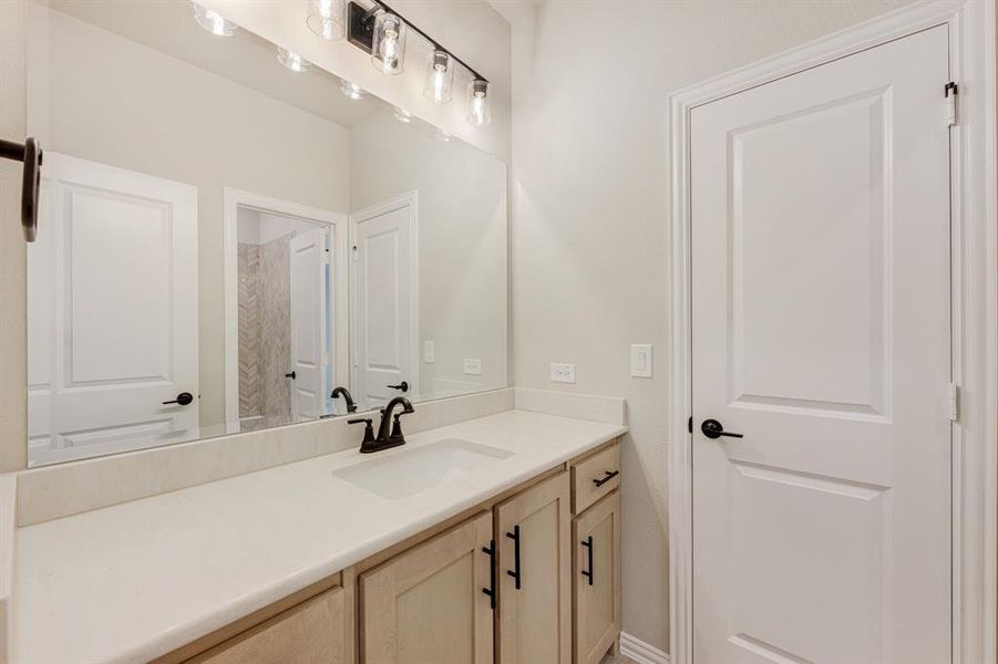 Furnished interior view inside a new home in Devonshire Classic 60-65, Forney (Image 15).