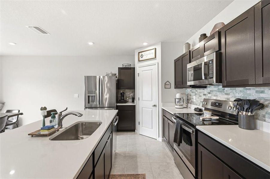 Furnished interior view inside a new home in , Brooksville (Image 15).