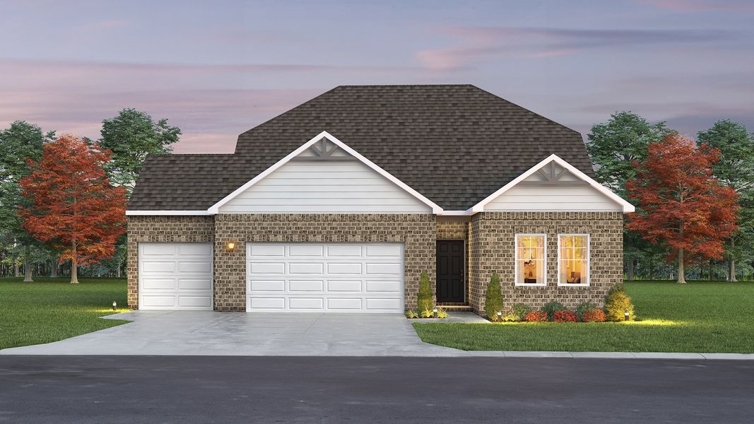 Craftsman 2 with 3-Car Garage (R3)