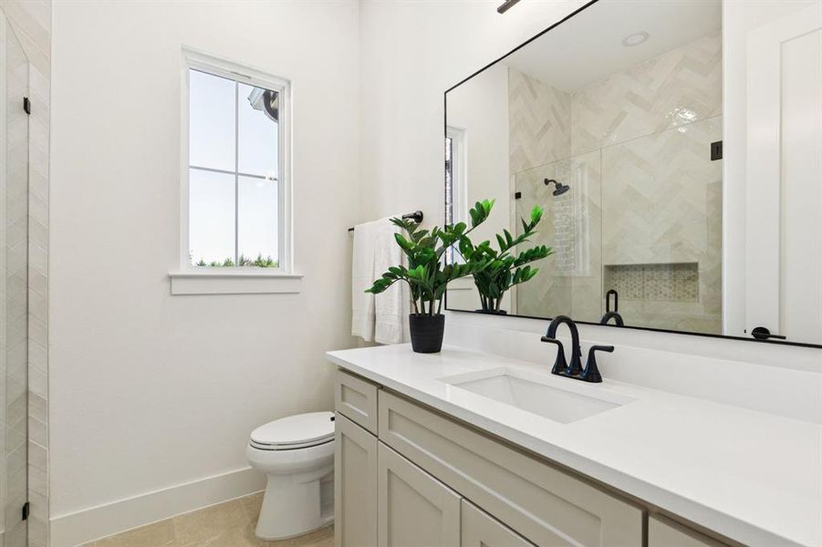 Furnished interior view inside a new home in , Waxahachie (Image 15). Furnished interior view inside a new home in , Waxahachie (Image 15).