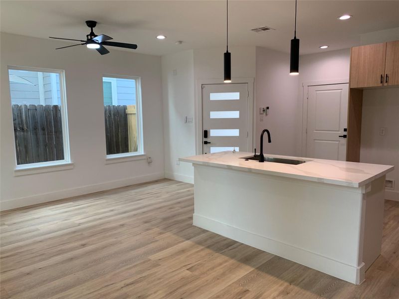 Furnished interior view inside a new home in , Houston (Image 11). Furnished interior view inside a new home in , Houston (Image 11).