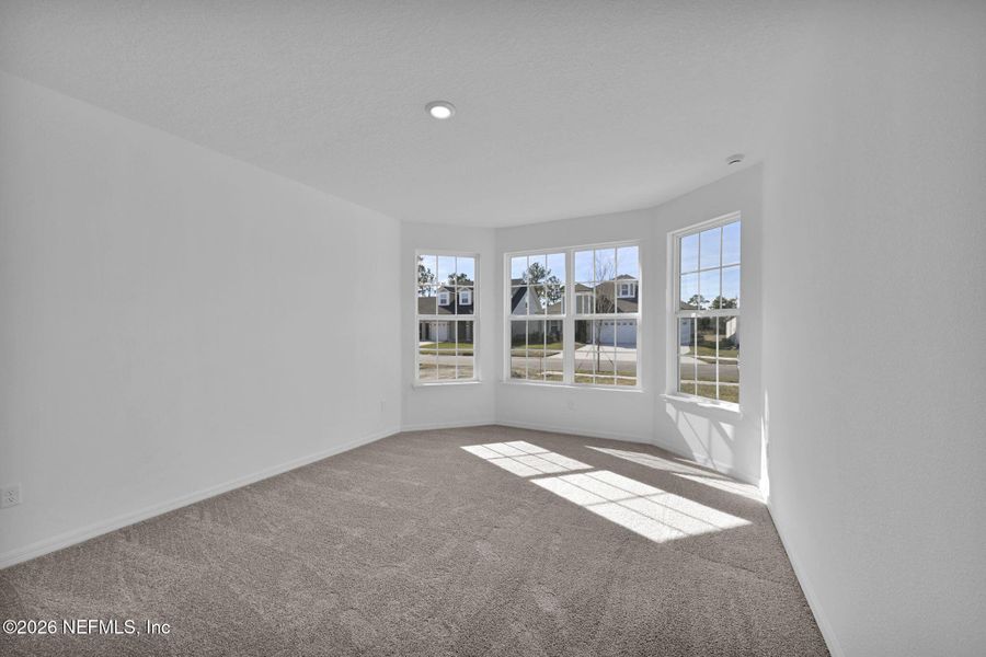 Spacious, unfurnished interior of a new home in Hyland Trail, Green Cove Springs (Image 21). Spacious, unfurnished interior of a new home in Hyland Trail, Green Cove Springs (Image 21).