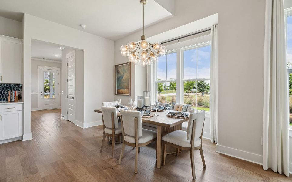 Furnished interior view inside a new home in Nexton, Summerville (Image 12).