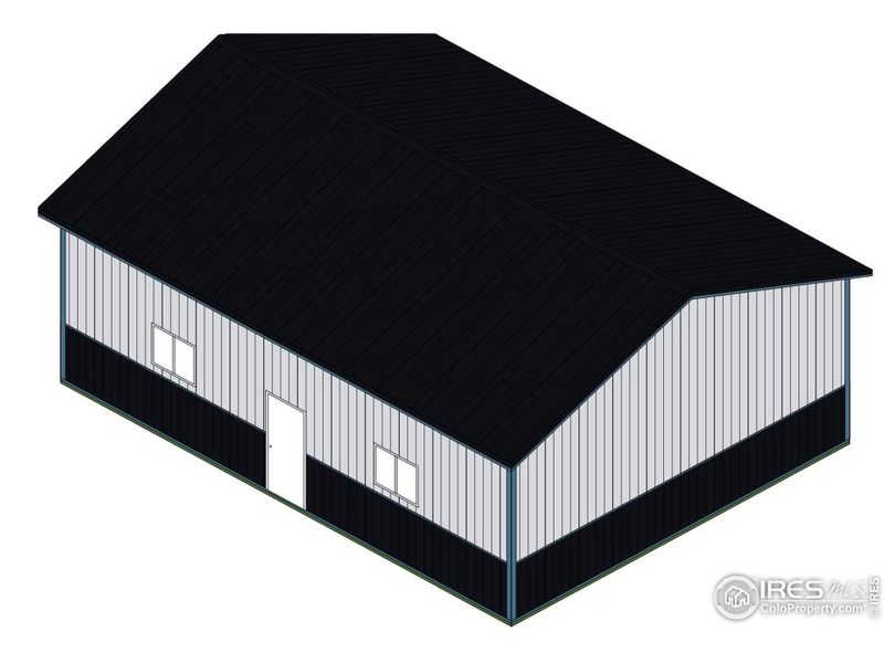 Exterior rendering of this home design in , Nunn, CO (Image 2).