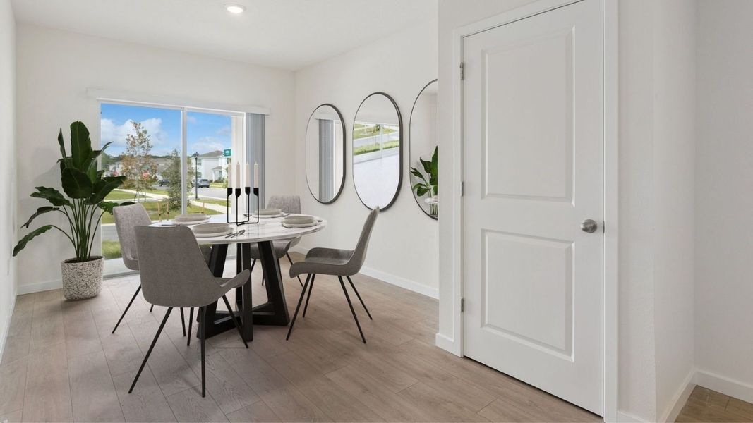 Furnished interior view inside a new home in Crossroads at Kelly Park, Apopka (Image 8).
