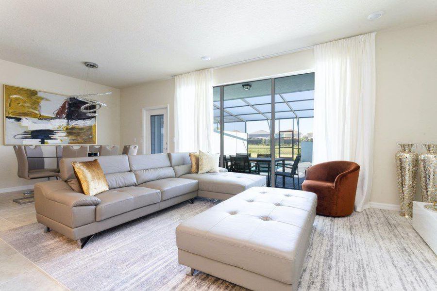 Furnished interior view inside a new home in , Davenport (Image 26). Furnished interior view inside a new home in , Davenport (Image 26).