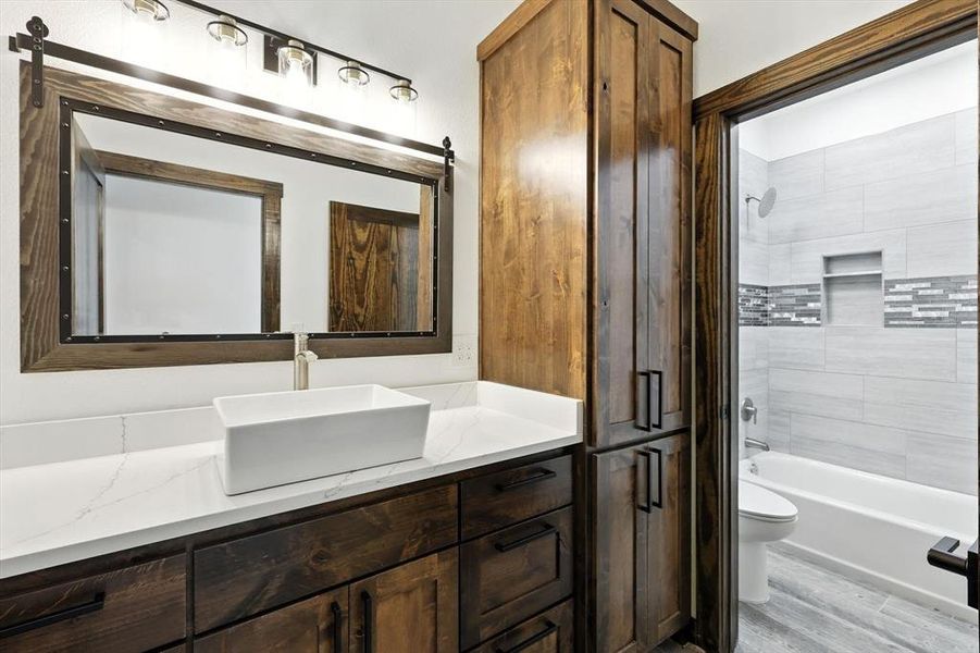 Furnished interior view inside a new home in , Whitesboro (Image 13).