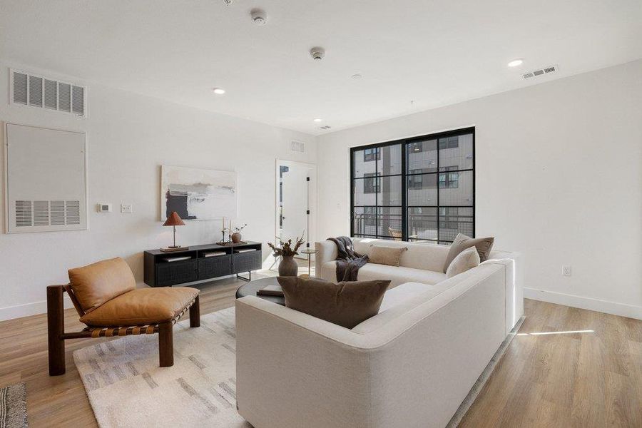 Furnished interior view inside a new home in , Austin (Image 10).