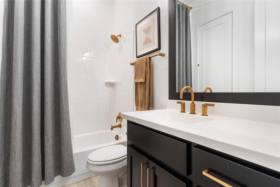 Furnished interior view inside a new home in Mustang Lakes, Celina (Image 24).