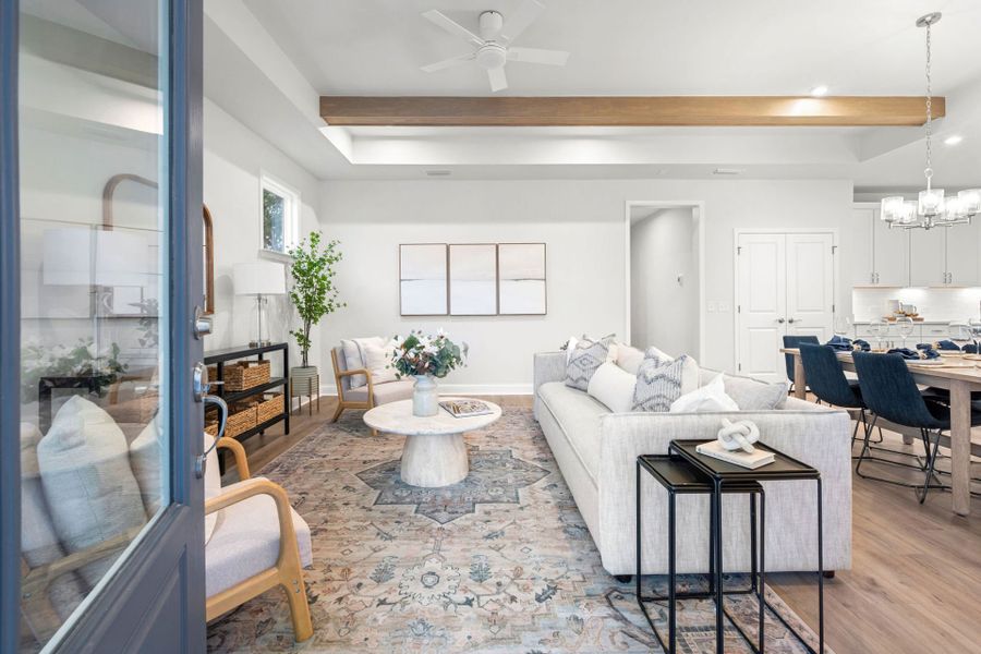 Furnished interior view inside a new home in Sun City Hilton Head, Bluffton (Image 23).