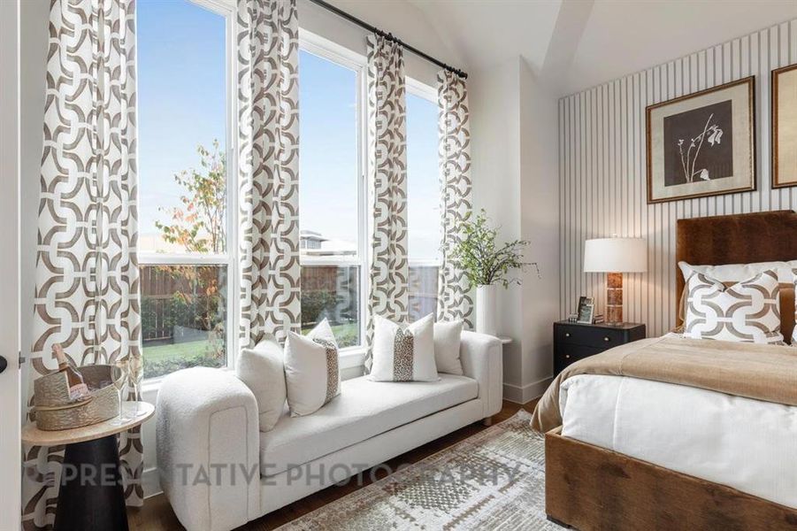 Furnished interior view inside a new home in Sandbrock Ranch, Aubrey (Image 12).