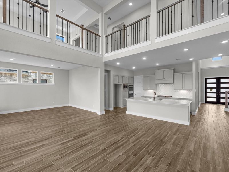 Spacious, unfurnished interior of a new home in Dunham Pointe, Cypress (Image 23).