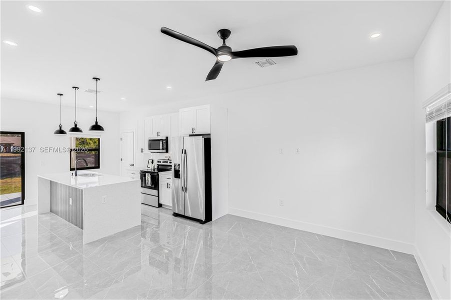 Furnished interior view inside a new home in , Lehigh Acres (Image 12). Furnished interior view inside a new home in , Lehigh Acres (Image 12).