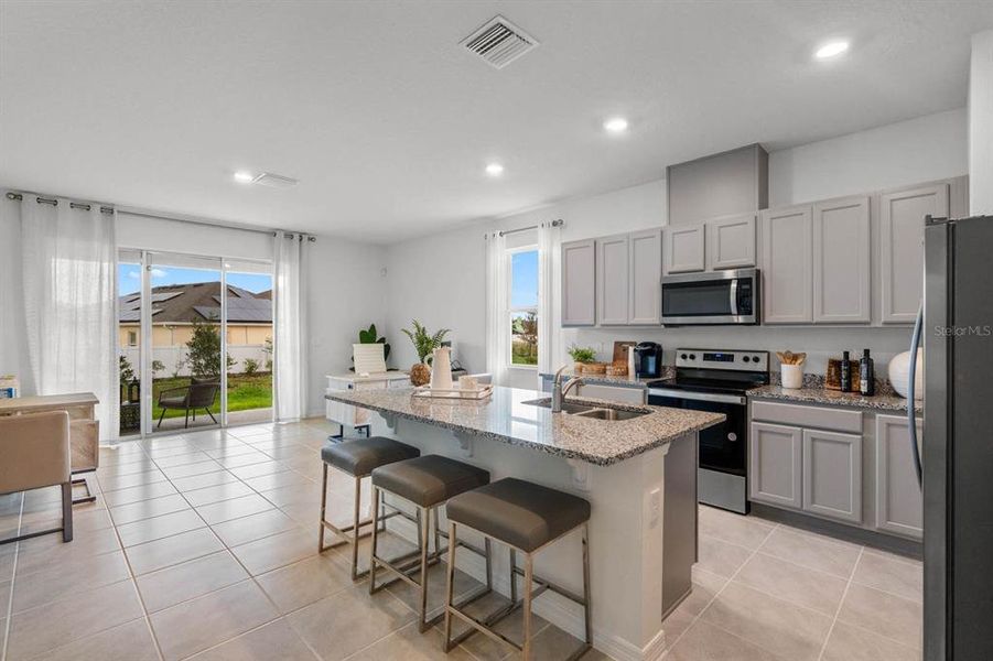 Furnished interior view inside a new home in Brentwood, Davenport (Image 25). Furnished interior view inside a new home in Brentwood, Davenport (Image 25).