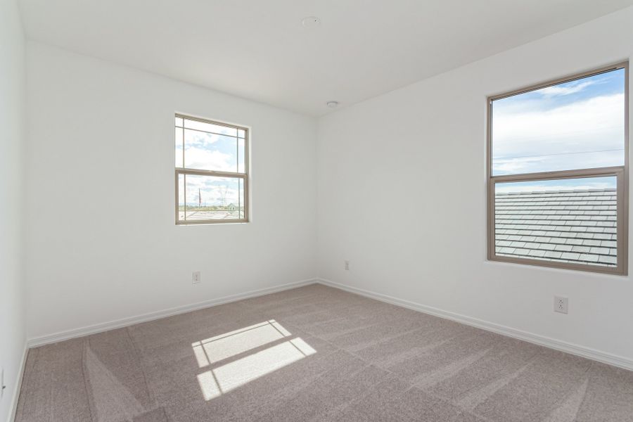 Representative unfurnished interior of a home built from the Glenstone by Taylor Morrison in Lucero Discovery Collection, Goodyear (Image 22).