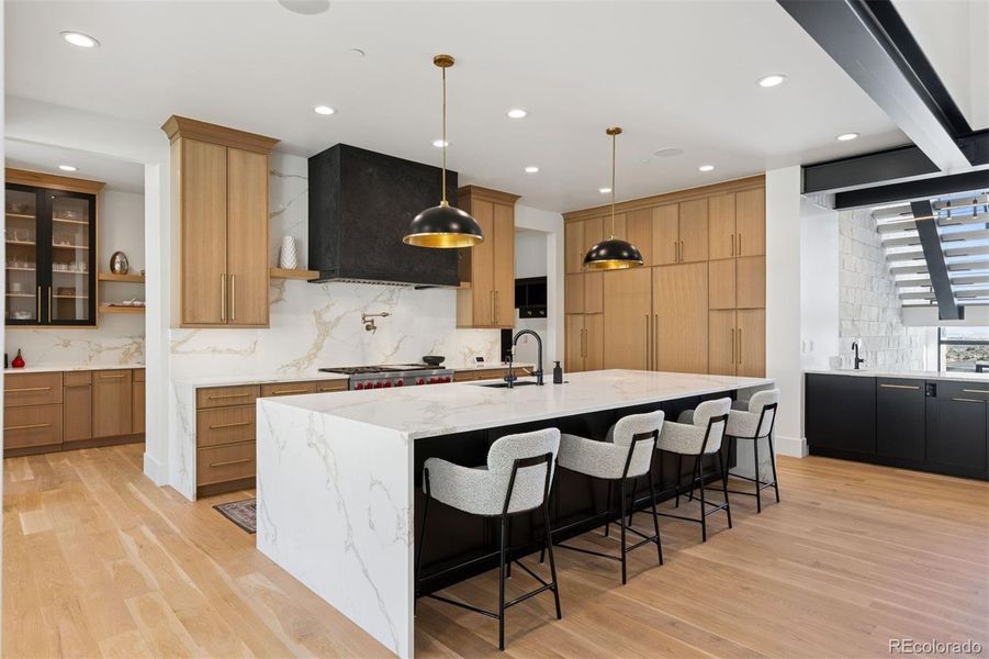 Furnished interior view inside a new home in , Littleton (Image 22).