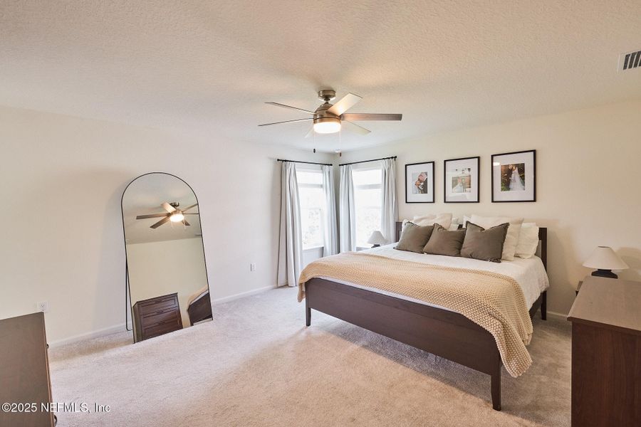 Furnished interior view inside a new home in , Jacksonville (Image 9).