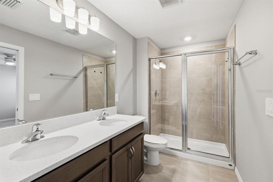 Furnished interior view inside a new home in Nautique at Waterside, Sarasota (Image 10).