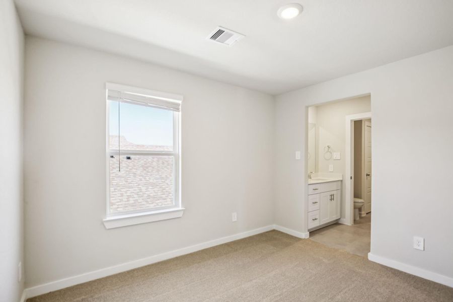 Photo is not of the actual home, but is an inspirational photo of builder’s model home and may depict options, furnishings, and/or decorator features that are not included.