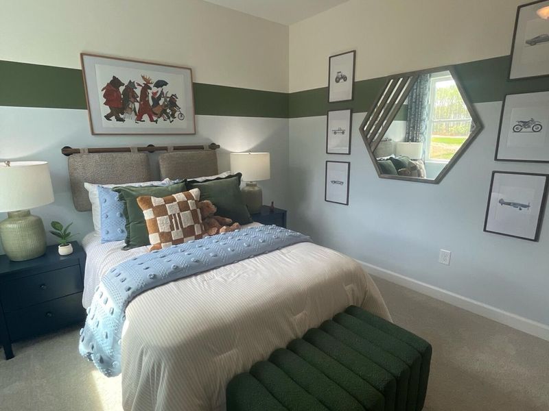 Furnished interior view inside a new home in Sage on North Main, Wake Forest (Image 28).