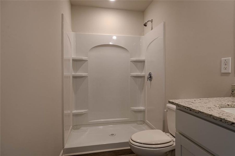 Furnished interior view inside a new home in Shorter Village, Rome (Image 4).