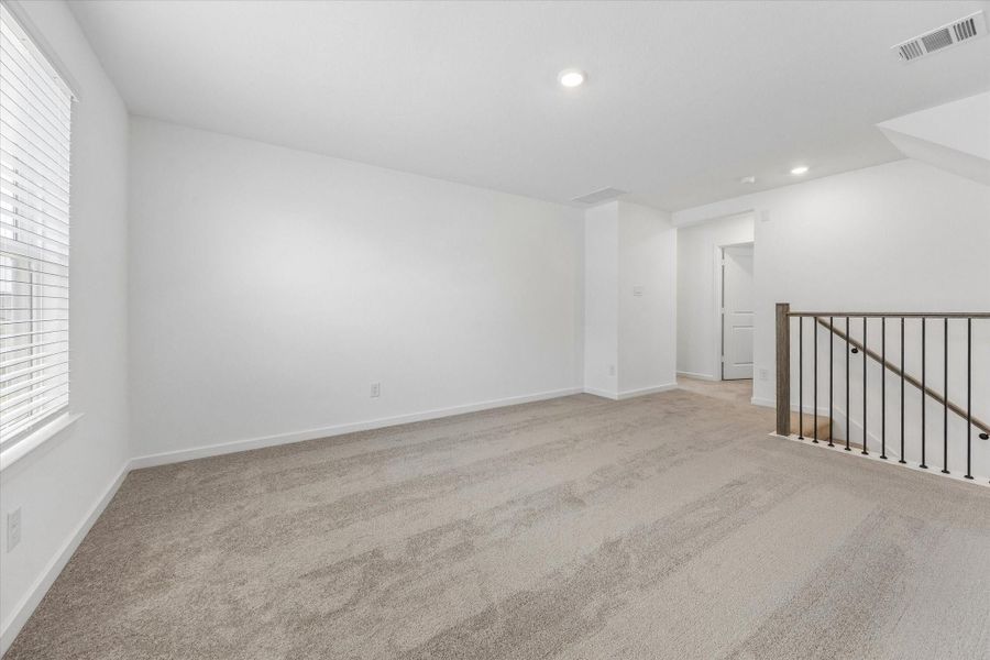 Spacious, unfurnished interior of a new home in Bridge Creek 45s and 50s, Cypress (Image 26).