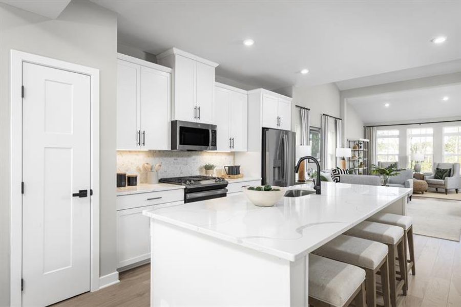 Representative furnished interior of a home built from the Bethany by Ryan Homes in Grande Dunes North Village Villas, Myrtle Beach (Image 4).
