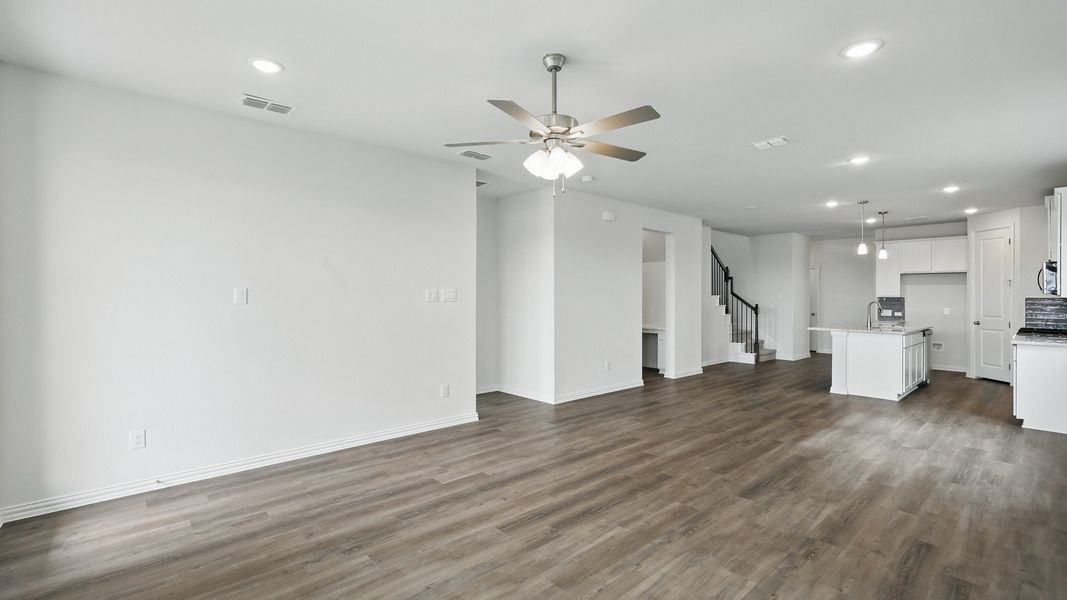 Furnished interior view inside a new home in Bel Air Village, Sherman (Image 18). Furnished interior view inside a new home in Bel Air Village, Sherman (Image 18).