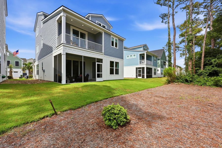 Exterior details and patio area of a home in , North Myrtle Beach (Image 30). Exterior details and patio area of a home in , North Myrtle Beach (Image 30).