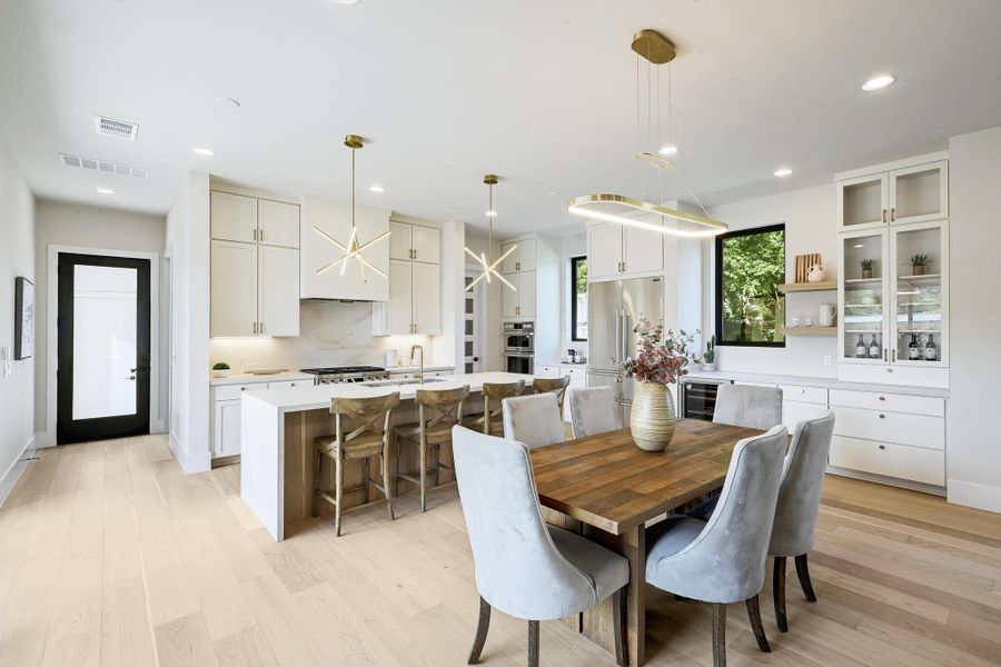 Furnished interior view inside a new home in , Austin (Image 15).