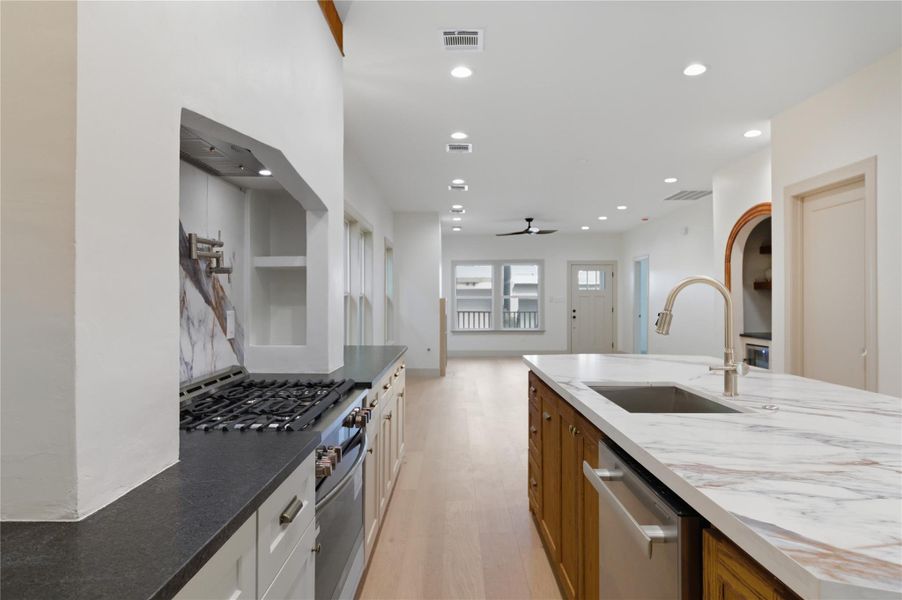 Furnished interior view inside a new home in , Houston (Image 15). Furnished interior view inside a new home in , Houston (Image 15).