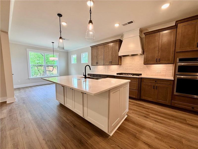Furnished interior view inside a new home in Arbor West, Dawsonville (Image 4).