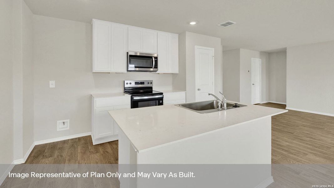 Furnished interior view inside a new home in Swenson Heights, Seguin (Image 5).