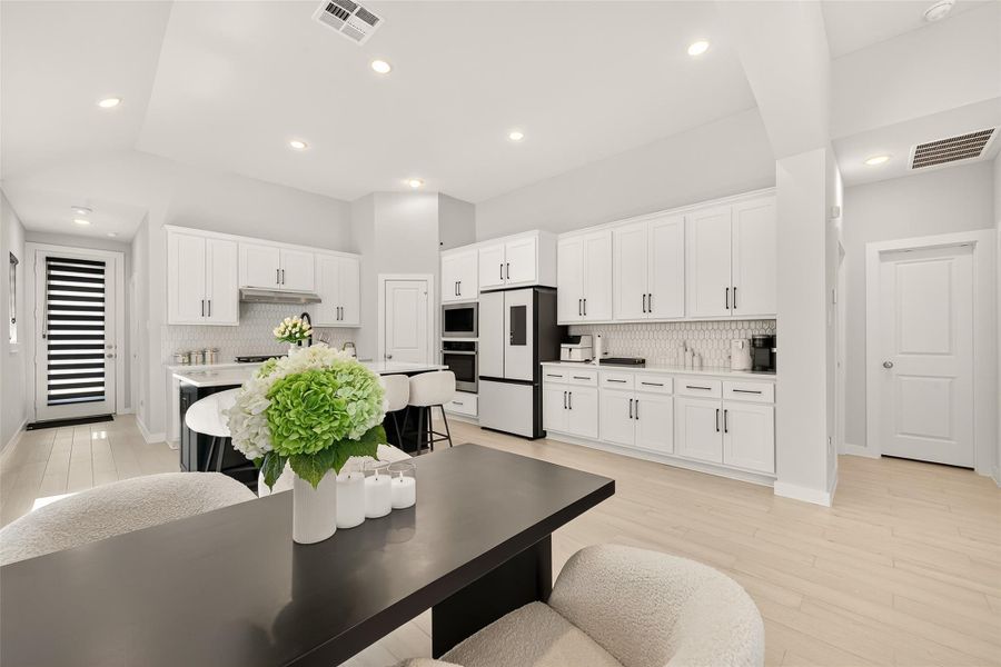 Furnished interior view inside a new home in , Katy (Image 24). Furnished interior view inside a new home in , Katy (Image 24).