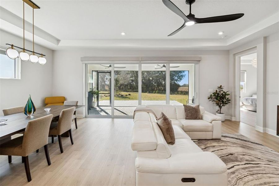 Furnished interior view inside a new home in , Tavares (Image 42).